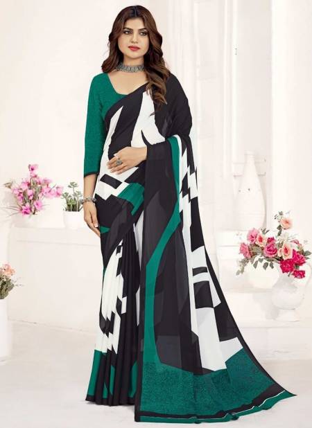 Green Colour Avantika Ruchi New Latest Designer Fancy Daily Wear Georgette Saree Collection 16702 B